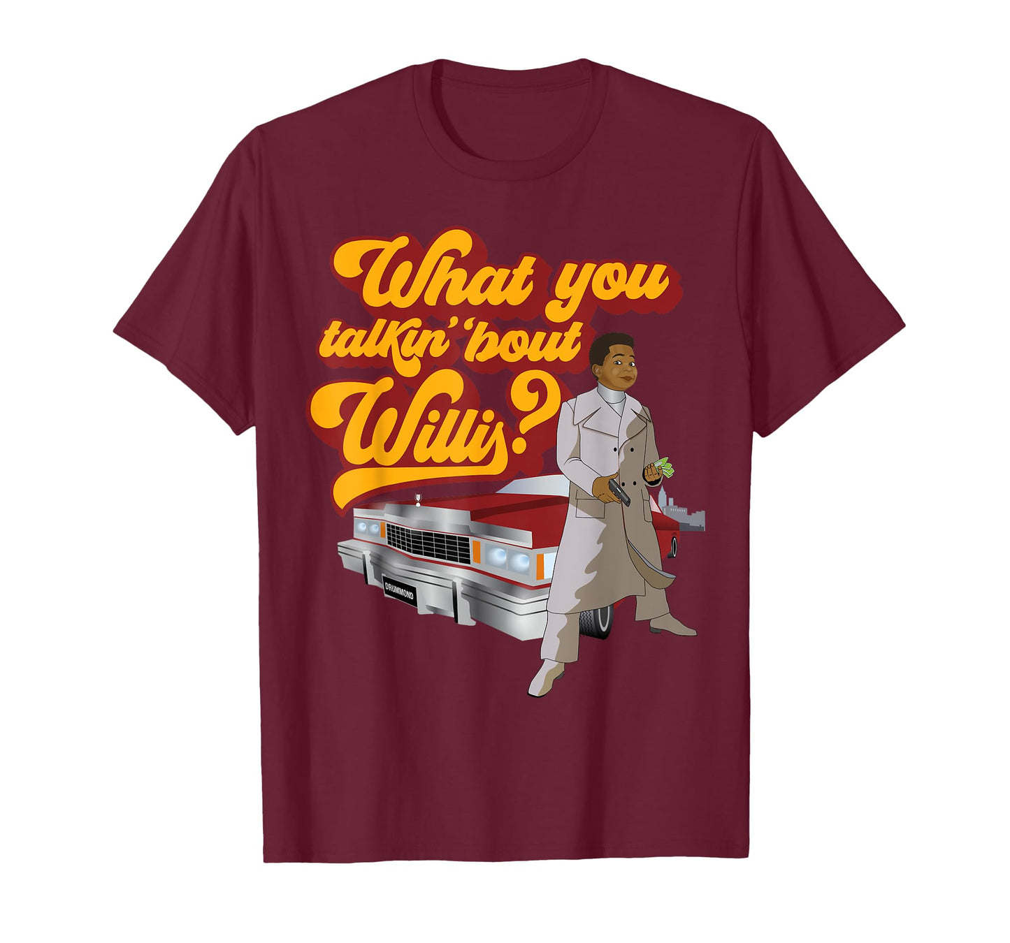 What you talkin' 'bout Willis? Blaxploitation T-Shirt
