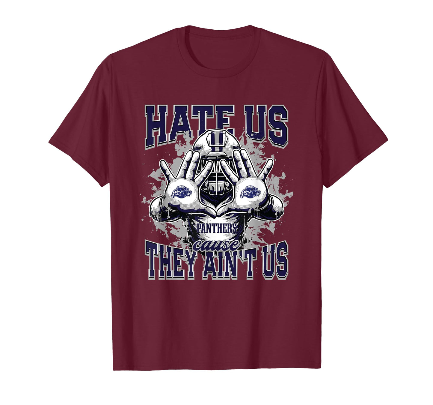 Pasquotank County Panthers Logo Hate Us Cause They Ain't HS T-Shirt