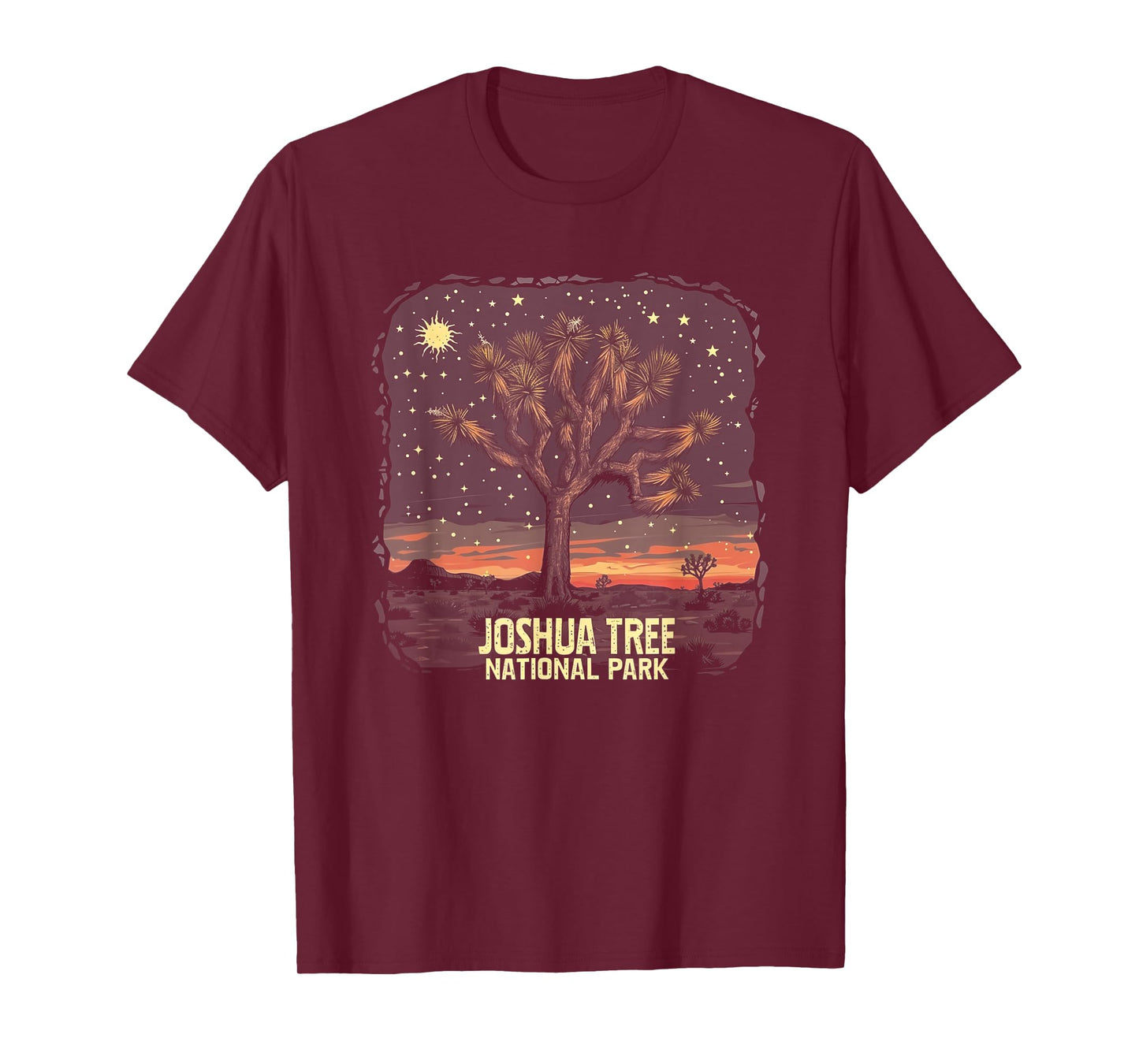 Joshua Tree - US National Park Vintage Men Women Kids Retro T-Shirt