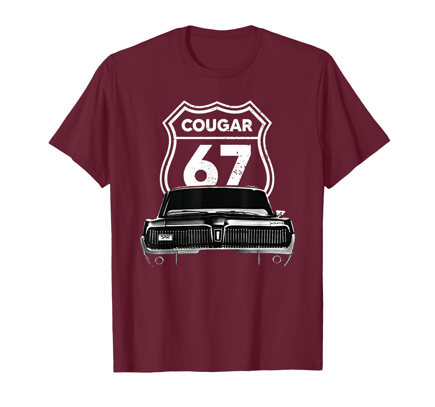 1967 Mercury classic Cougar cars T-Shirt