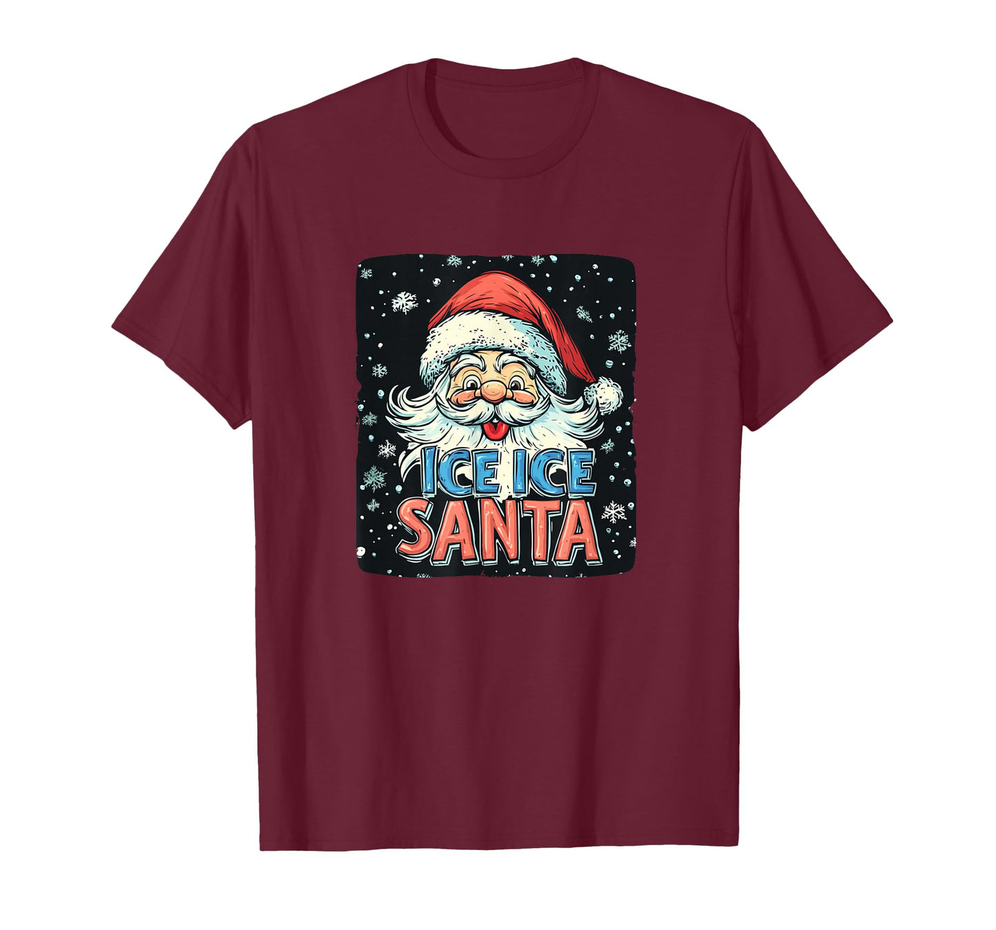Naughty Ice Ice Santa Statement Costume T-Shirt