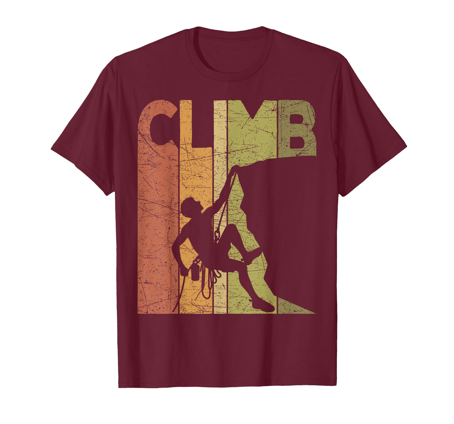 Climber Vintage Rock Climbing Retro Bouldering Climber T-Shirt