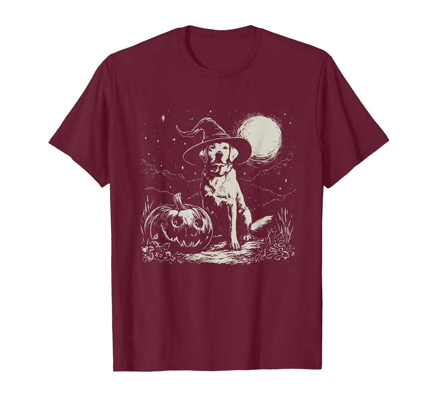 Witch Labrador Halloween T-Shirt