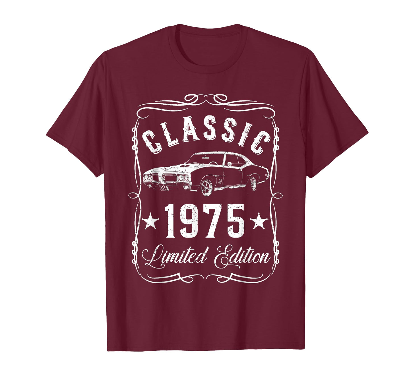 50th Birthday Classic Limited Edition 1975 Vintage Men Women T-Shirt