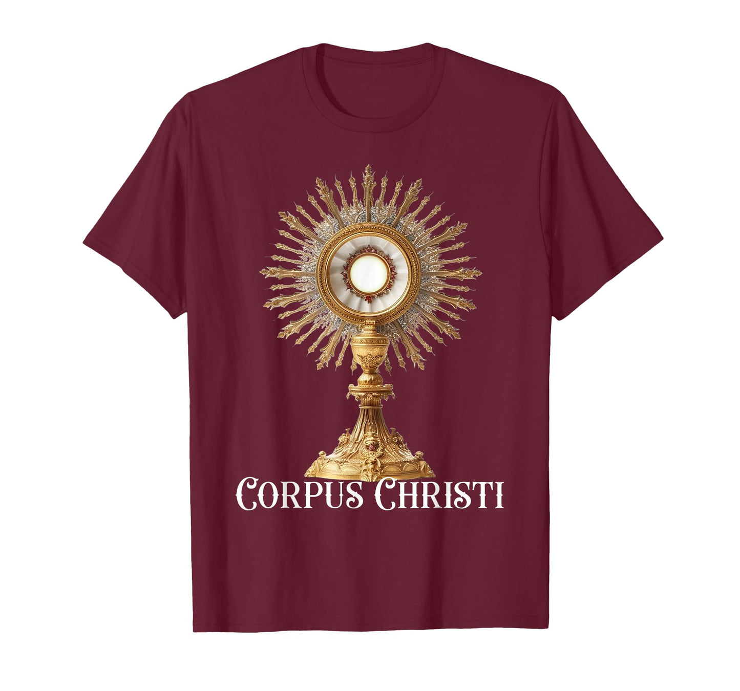 Eucharistic Adoration Traditional Latin Mass Catholic T-Shirt