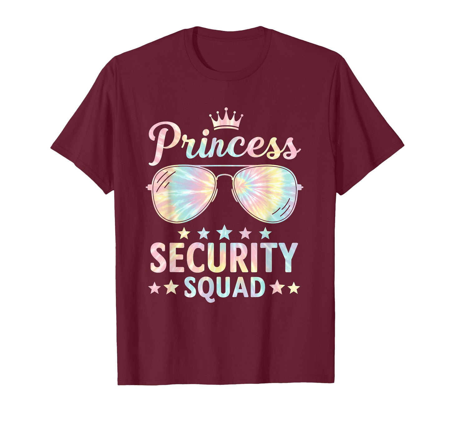 Princess Security Protection Retro Castle Matching Family T-Shirt