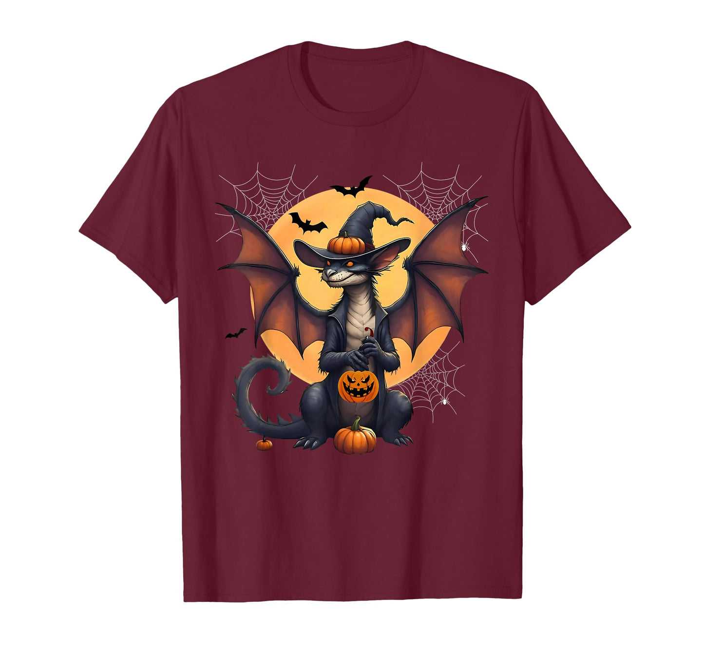 Dragon Zombie Witch Spooky Halloween Kids Family Matching T-Shirt