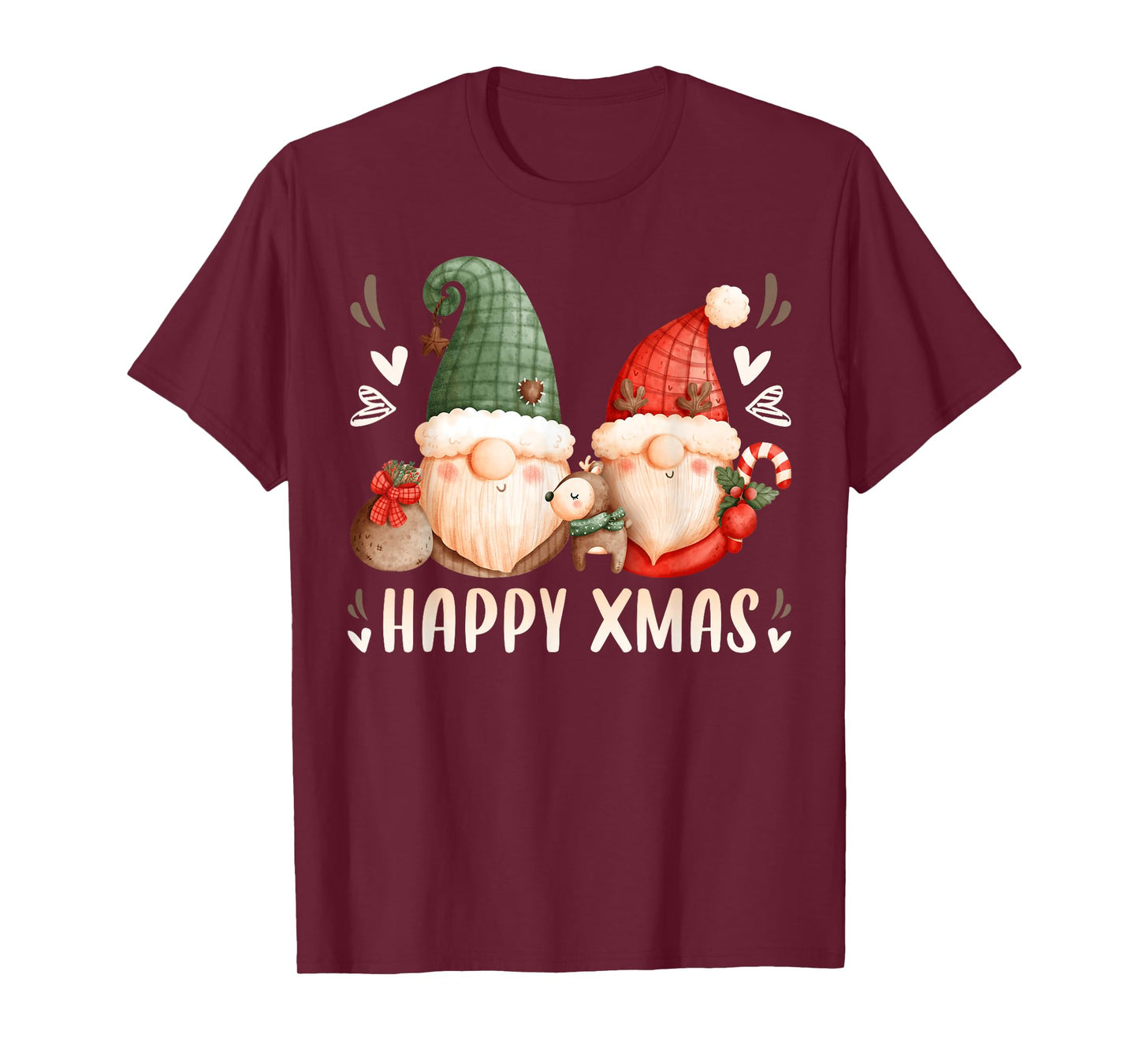 Santa Claus Gnomes, Christmas, Happy Xmas T-Shirt