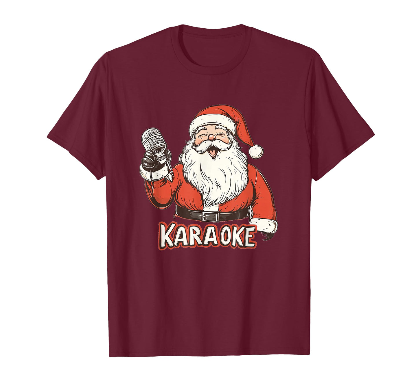 Singing Santa Brings The Christmas Cheer to Your Home T-Shirt