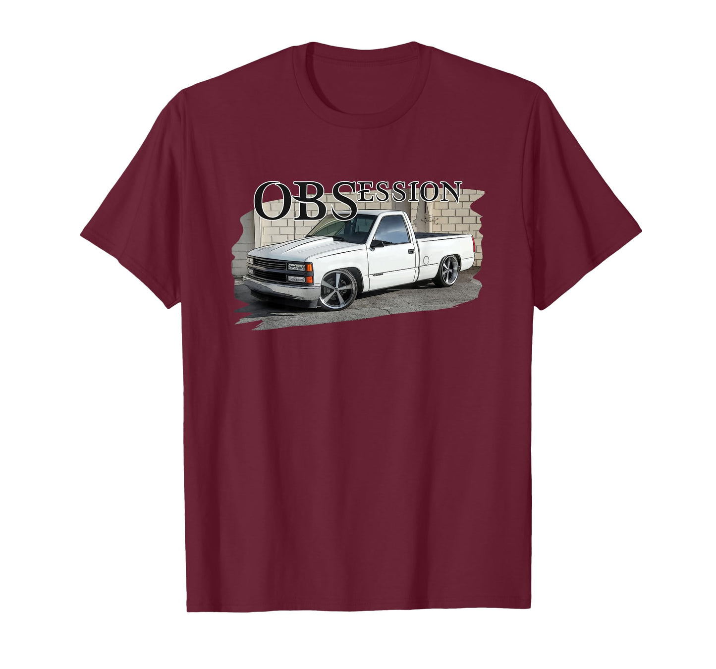 Lowered 90s Single Cab 1500 OBS Truck T-Shirt