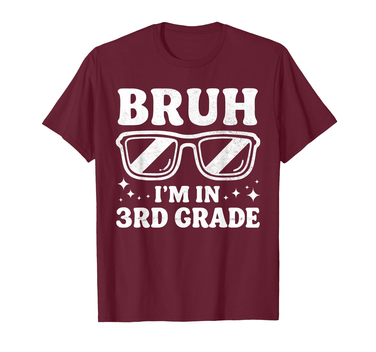 Third Grade Boy Bruh Im In 3rd Grade Student Back To School T-Shirt