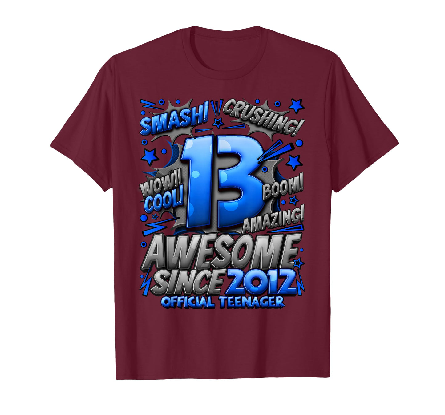 Official Teenager 13 Year Old Gifts Boys 13th Birthday Boy T-Shirt