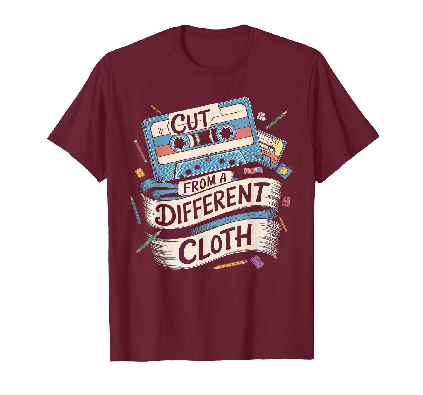 Cut From A Different Cloth Tshirt Men Women Urban Hip Hop T-Shirt