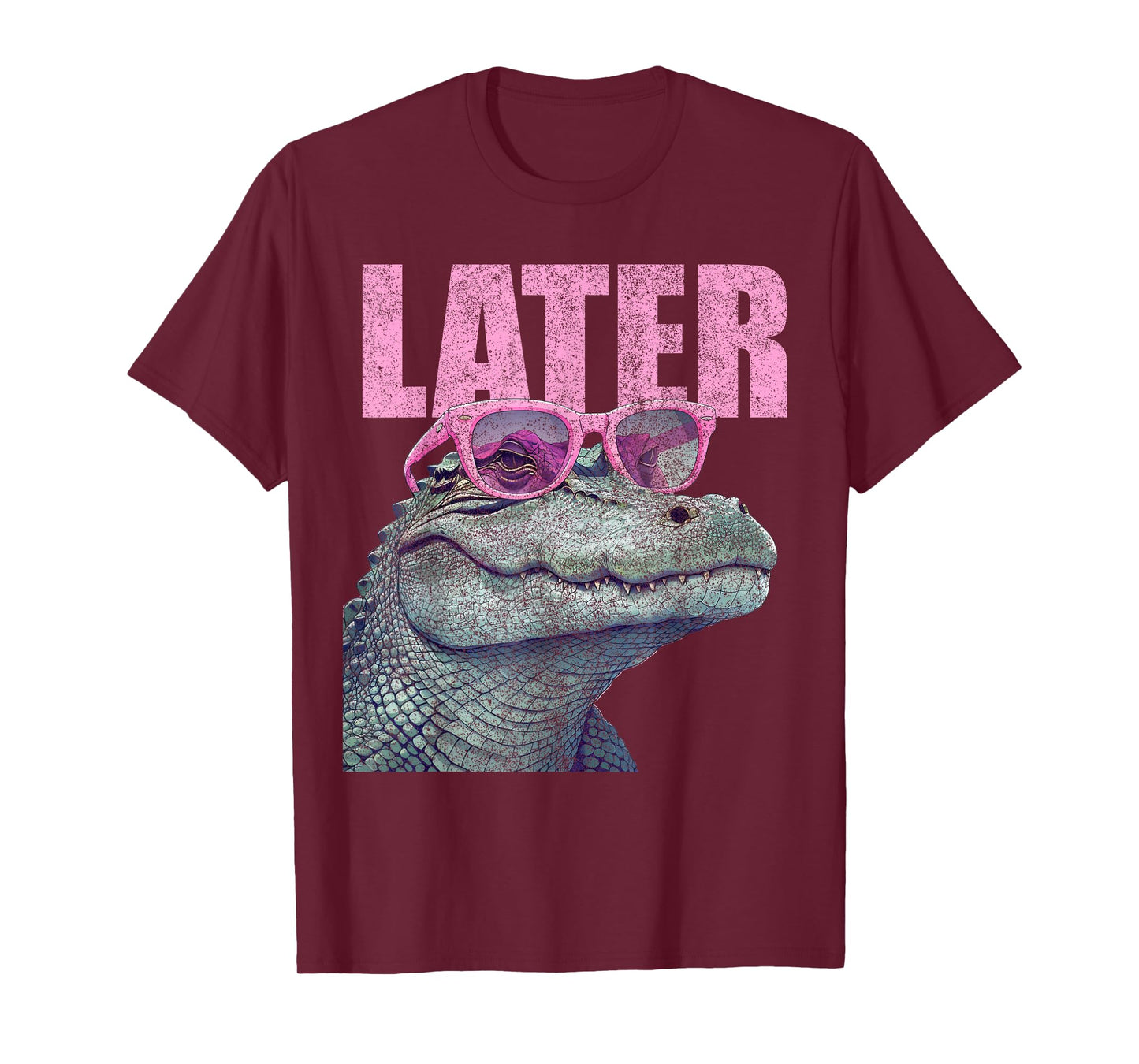 Funny Later Gator Sarcastic Saying Vintage Later Alligator T-Shirt