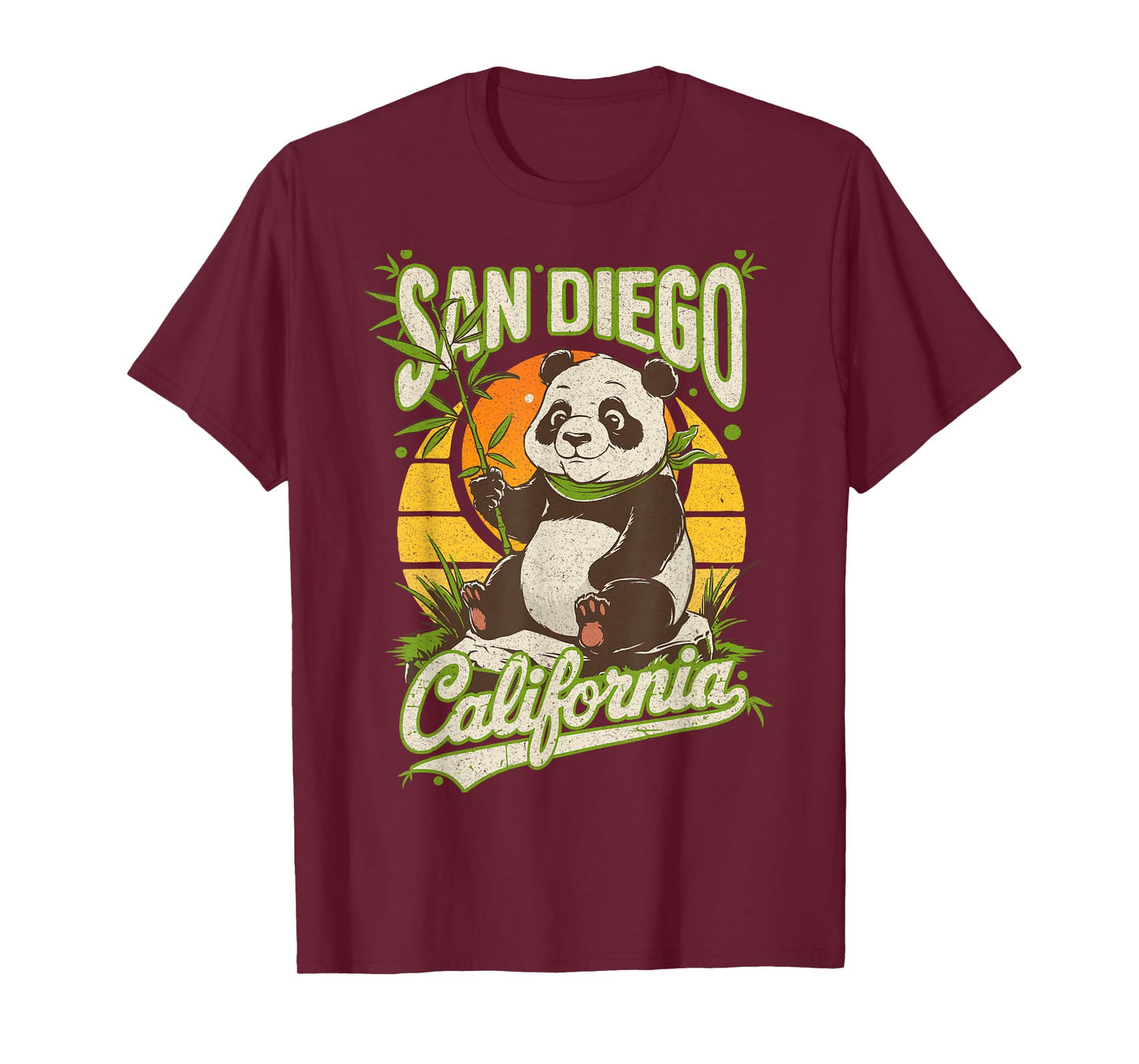 California Panda Zoo San Diego New Year 2025 Family Vaction T-Shirt