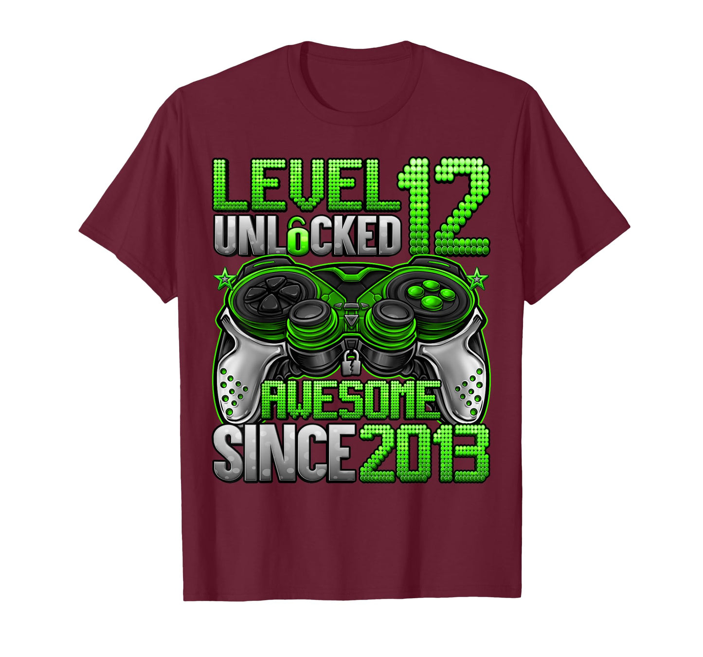 Level 12 Unlocked 12 Year Old Gifts Boys 12th Birthday Boy T-Shirt
