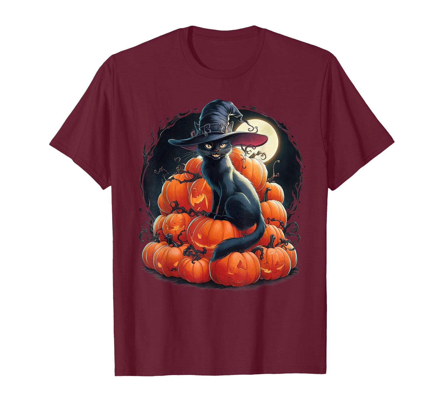 Black cat Halloween Shirt T-Shirt