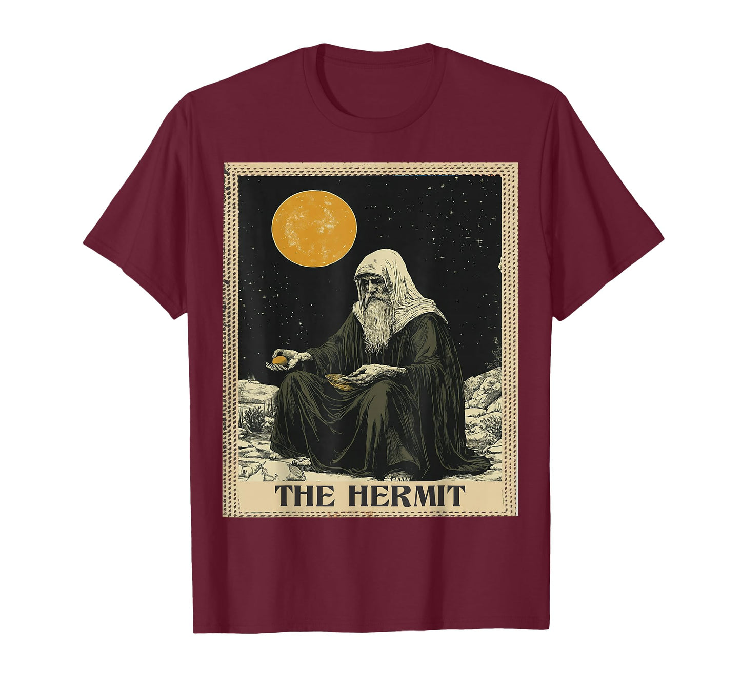 Tarot Card The Hermit Occult T-Shirt