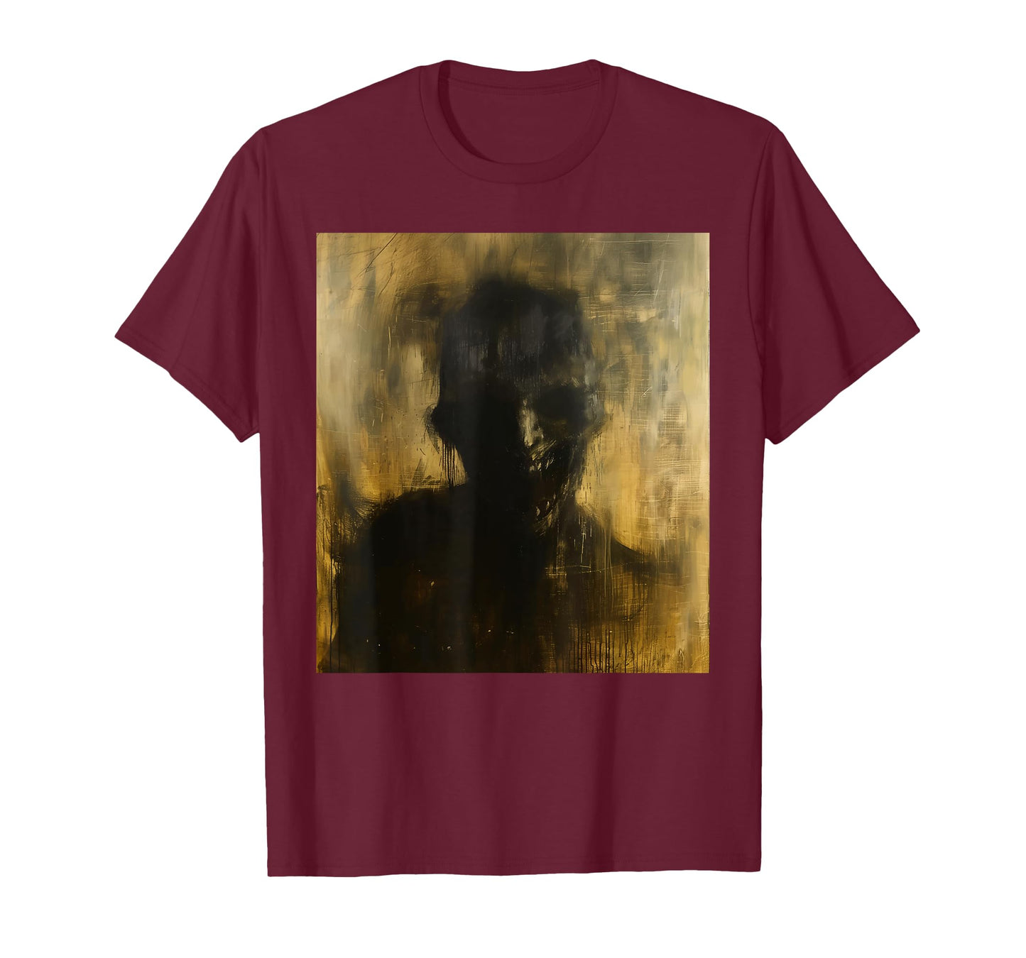 Horror Demon Skeleton Creature Creepy Hell Goth Occult Art T-Shirt