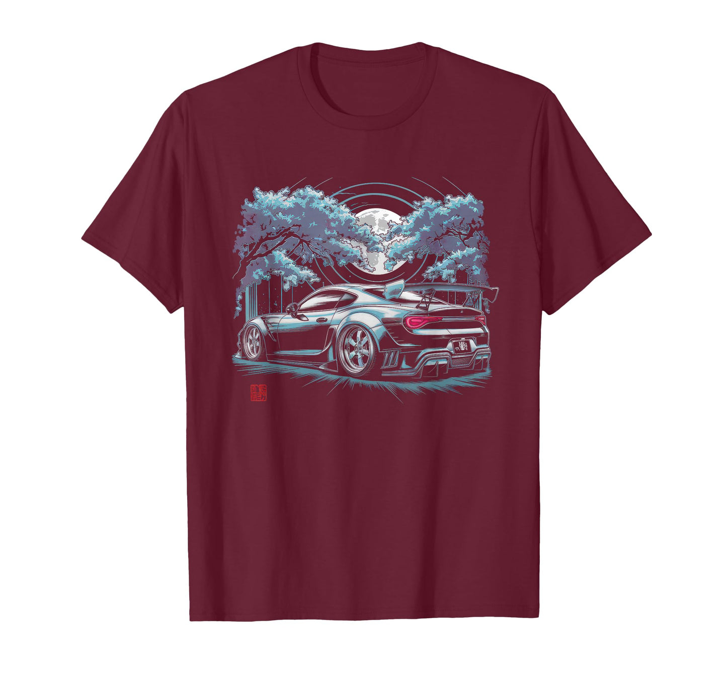 Japanese Car Tshirt Men JDM Japan Street Racing Streetwear T-Shirt