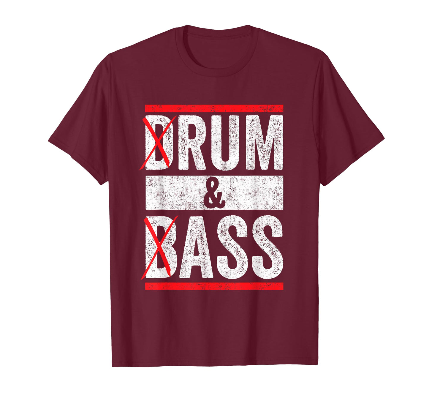 Vintage Drum & Bass / Rum & Ass Funny T-Shirt