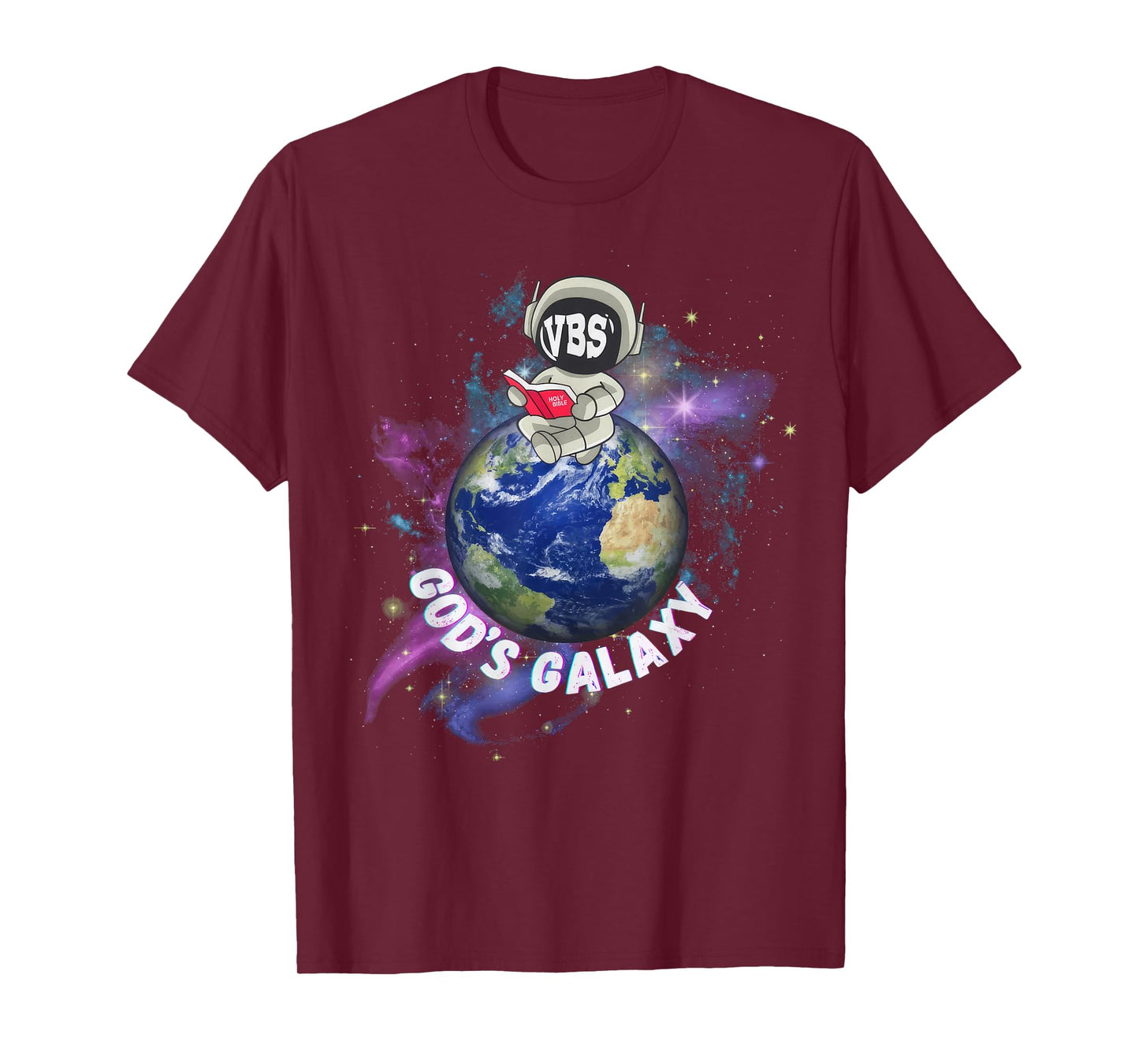 VBS 2024 God's Galaxy Astronaut Outer Space Bible Christian T-Shirt
