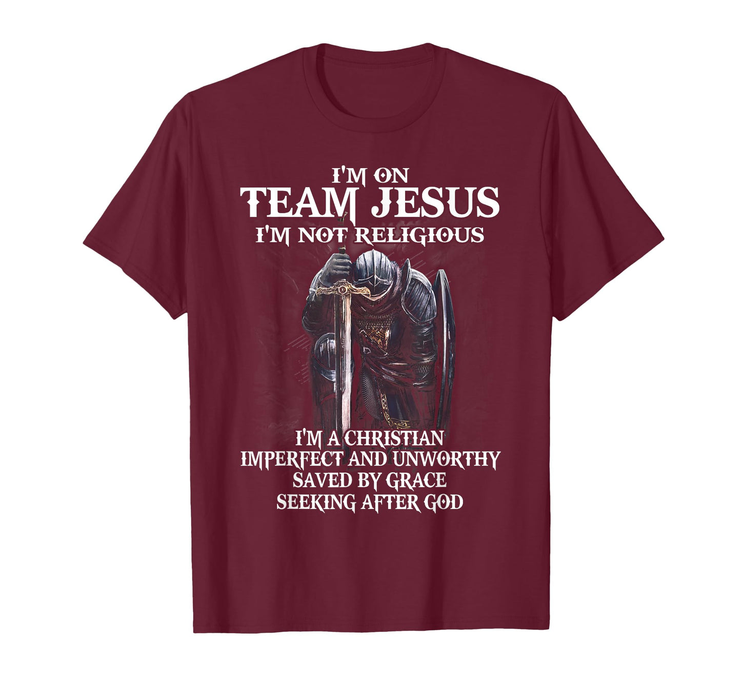 I'm on Team Jesus I'm Not Religious T-Shirt