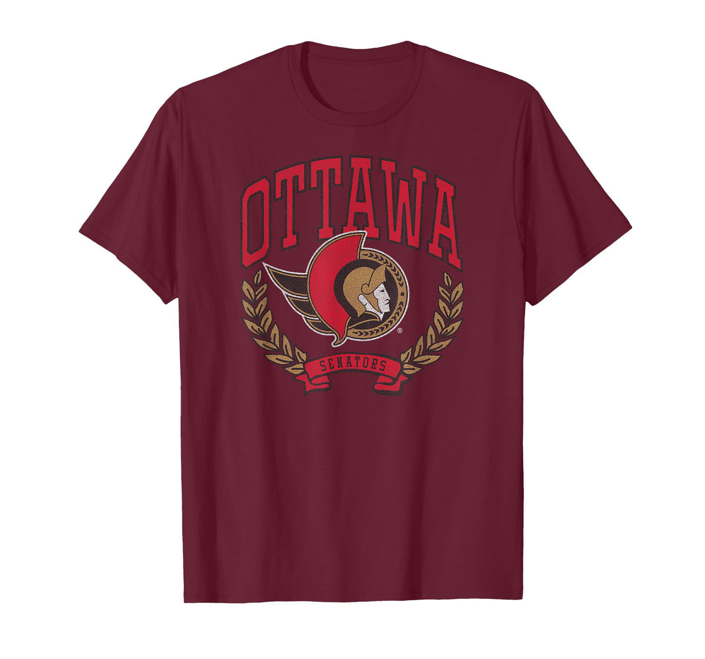 Ottawa Senators Vintage Victory Officially Licensed T-Shirt