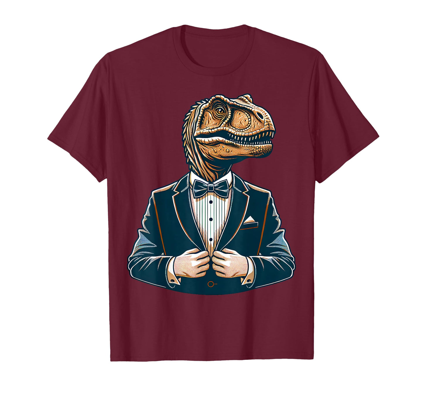 T-Rex Tuxedo Classic Paleontologist Suit T-Shirt