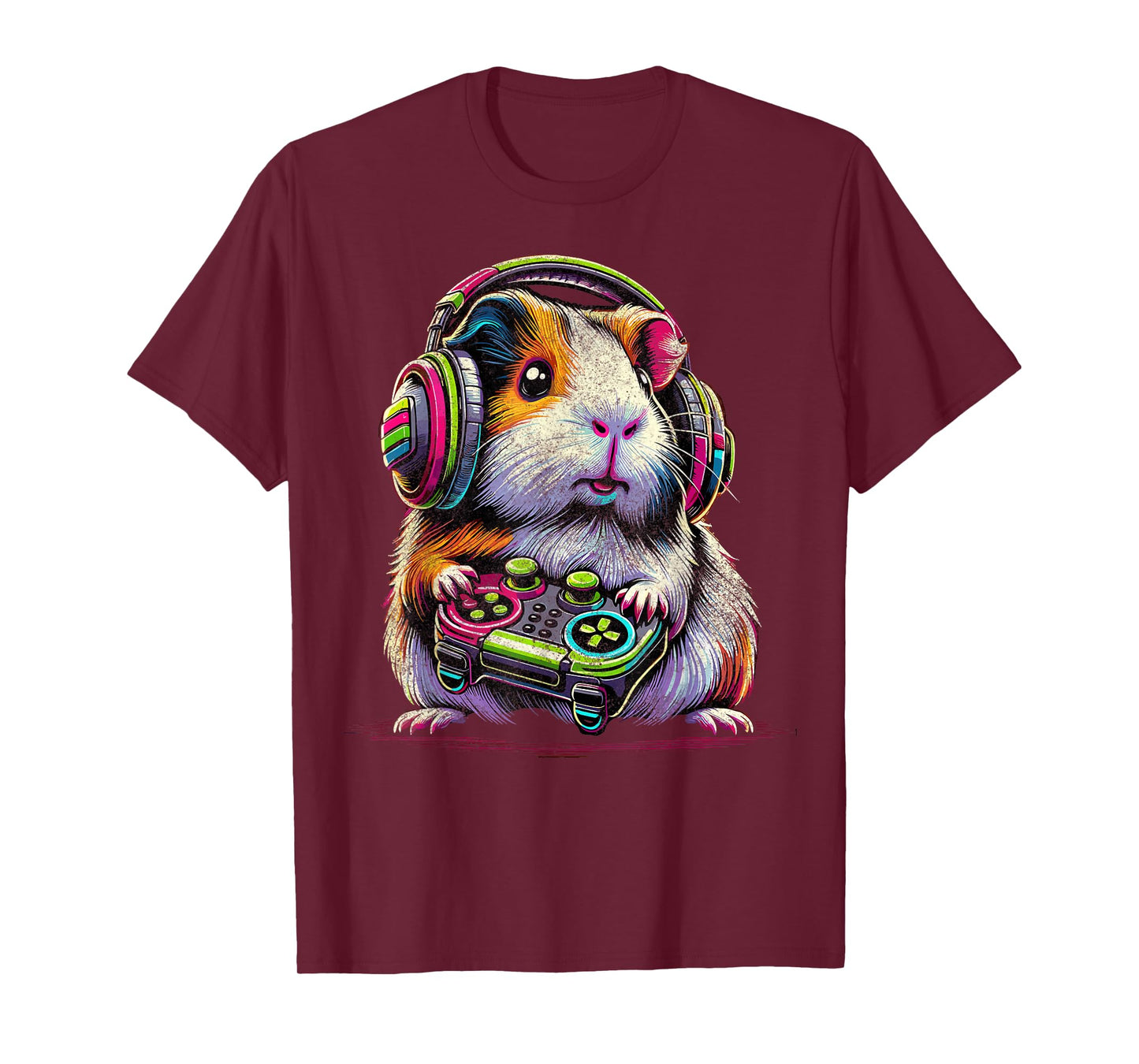 Guinea Pig Funny Video Games Guinea Pig T-Shirt