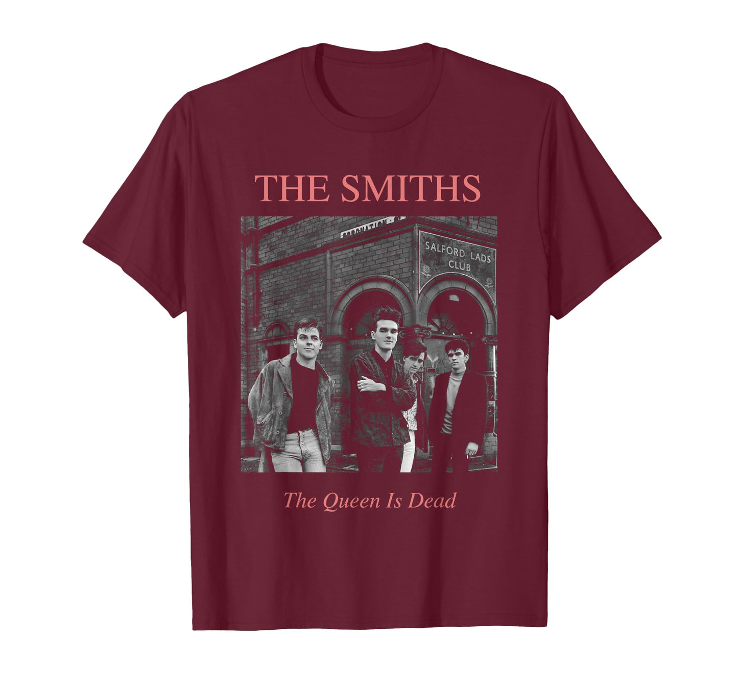 The Smiths The Queen Is Dead Salford Lads By Stephen Wright T-Shirt