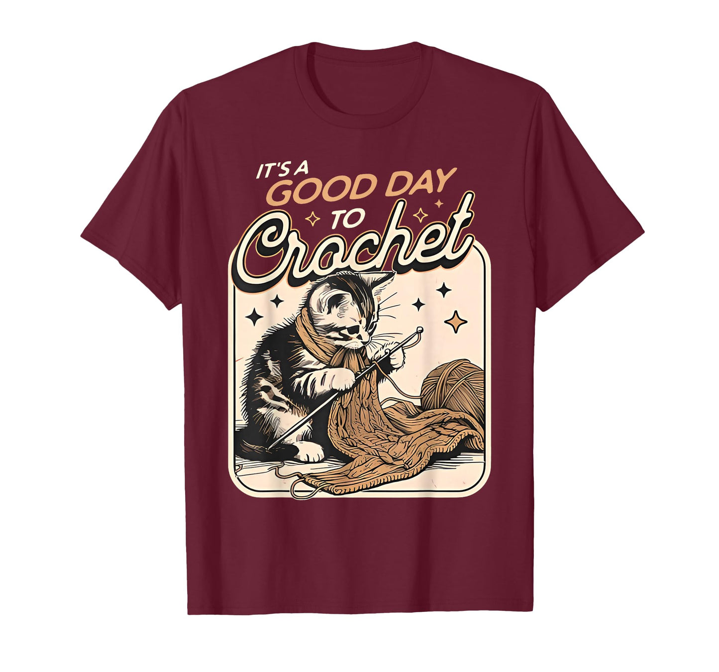 It’s a Good Day to Cute Cat Crochet Lover T-Shirt