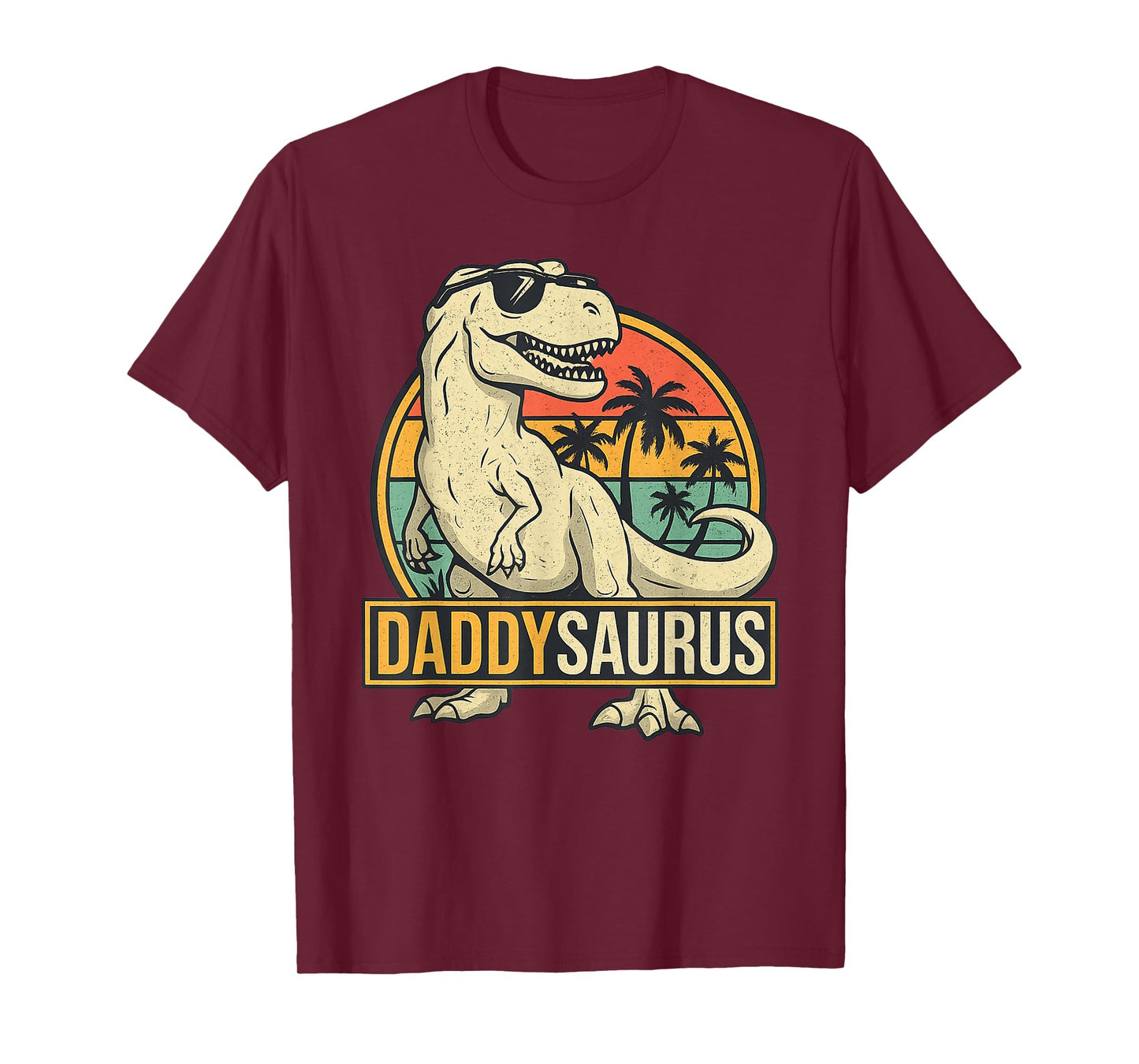 Daddysaurus T Rex Dinosaur Daddy Saurus Family Matching T-Shirt