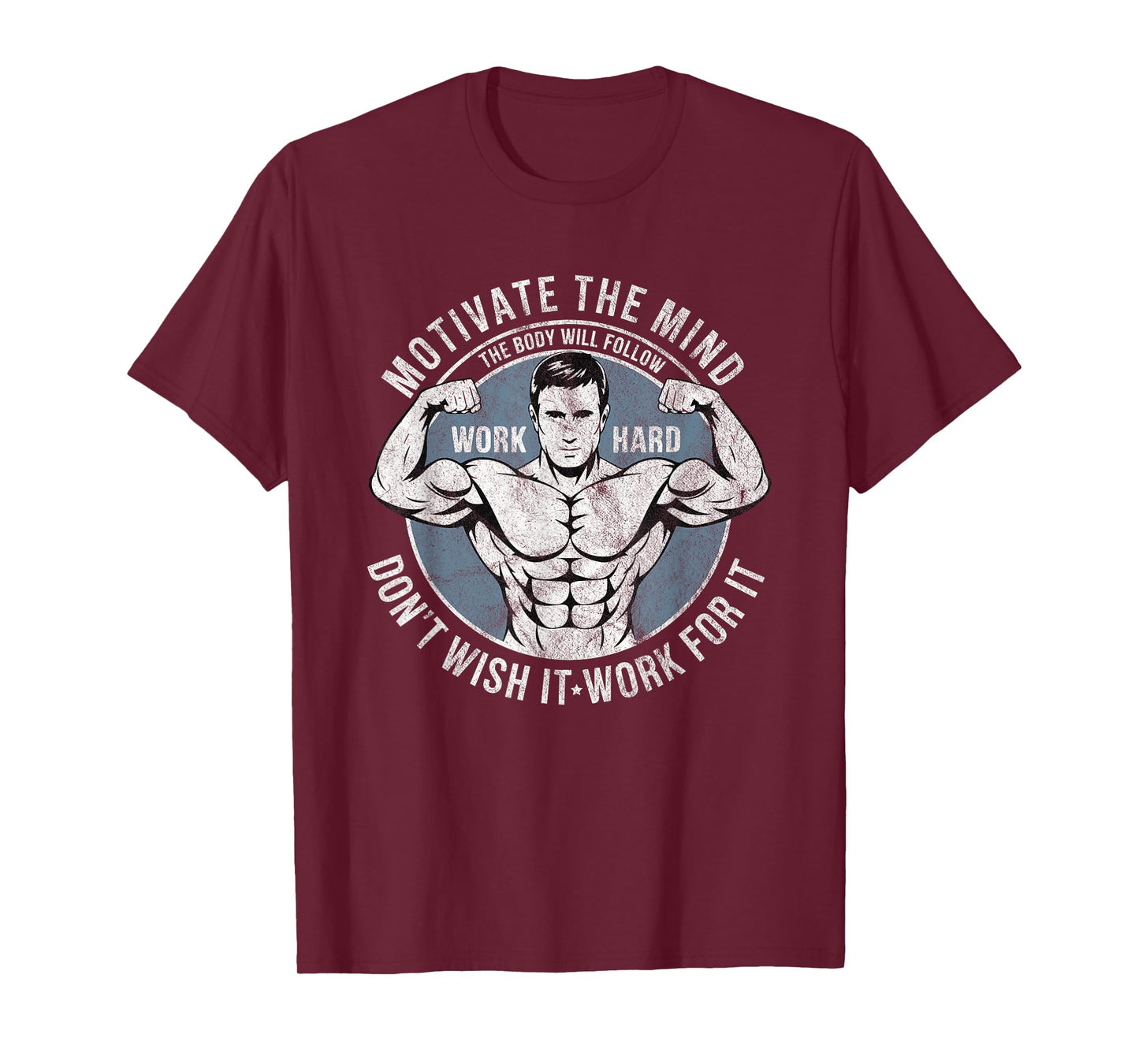Bodybuilder Old School Vintage 80s Weight Sports Bodybuilding T-Shirt