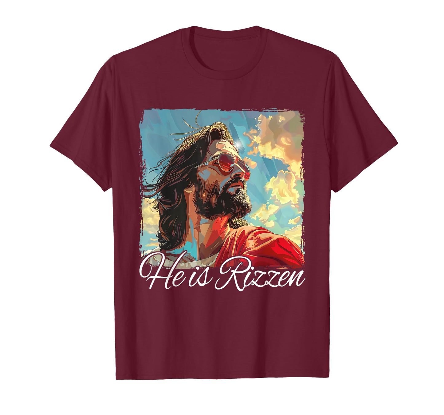 He Is Rizzen Jesus T-Shirt