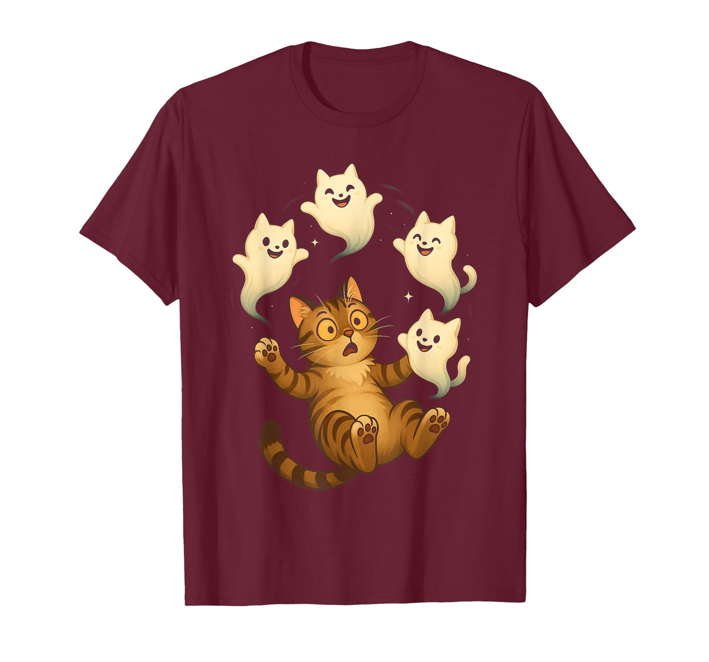Cat Meme Funny Spooky Halloween Kitty T-Shirt