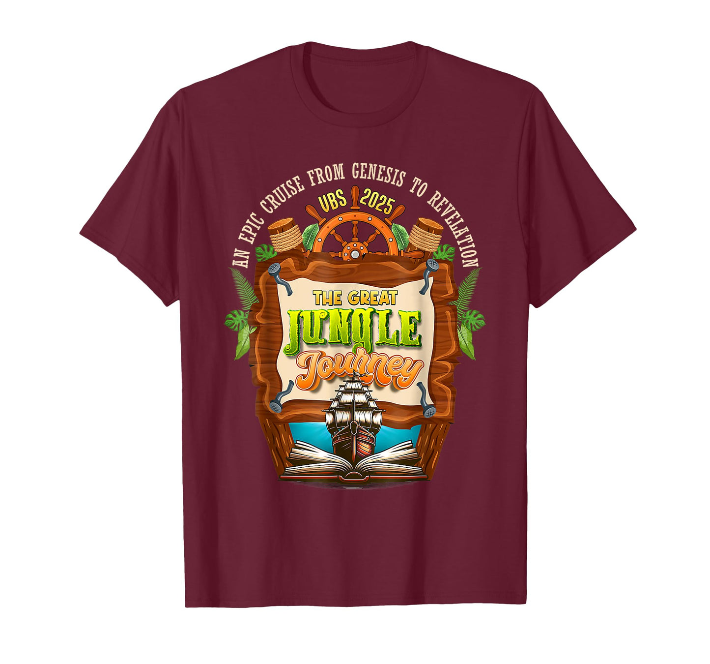 Jungle Journey VBS 2025 Vacation Bible School Summer Camp T-Shirt