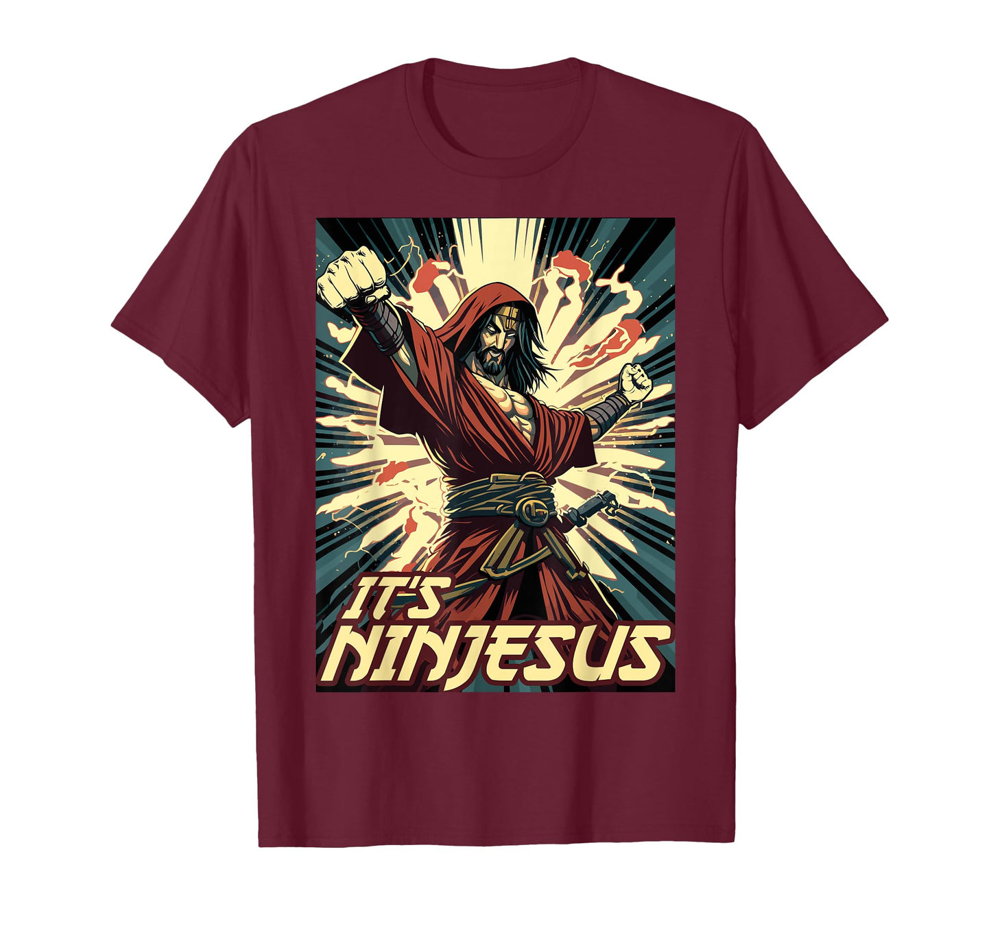 Ninjesus Jesus Ninja Christian T-Shirt