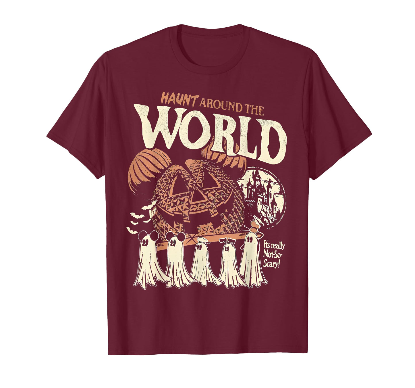 It's Really Not So Scary, Halloween Pumpkin T-Shirt