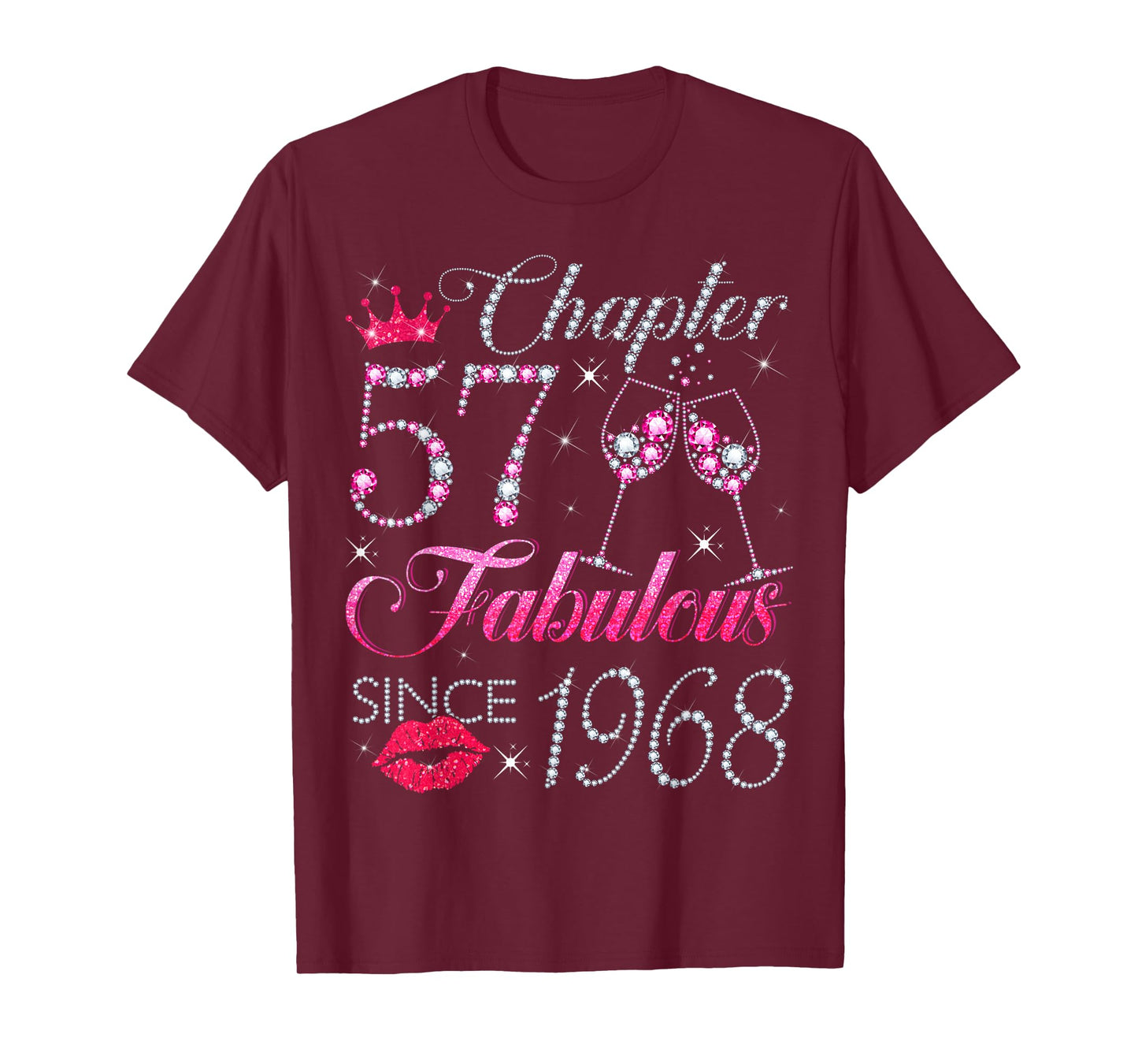 Chapter 57 Fabulous Since 1968 57Th Birthday Gift For Women T-Shirt