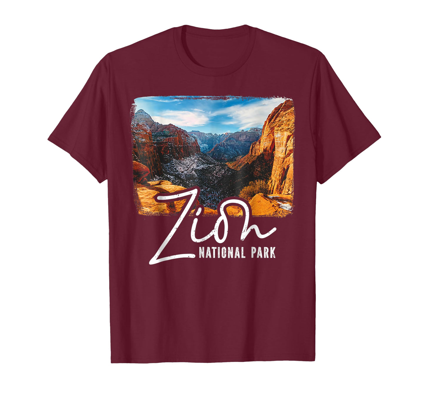 Zion National Park Outdoor Vintage Men Women T-Shirt