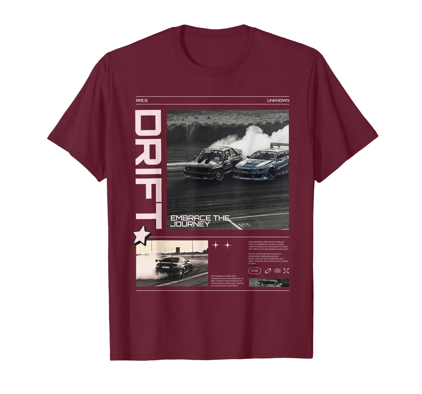 Cool Retro Vintage Japanese JDM Tokyo Japan Drift Race Car T-Shirt