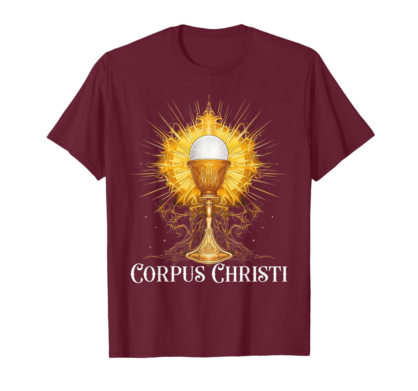 Eucharistic Adoration Traditional Latin Mass Catholic T-Shirt