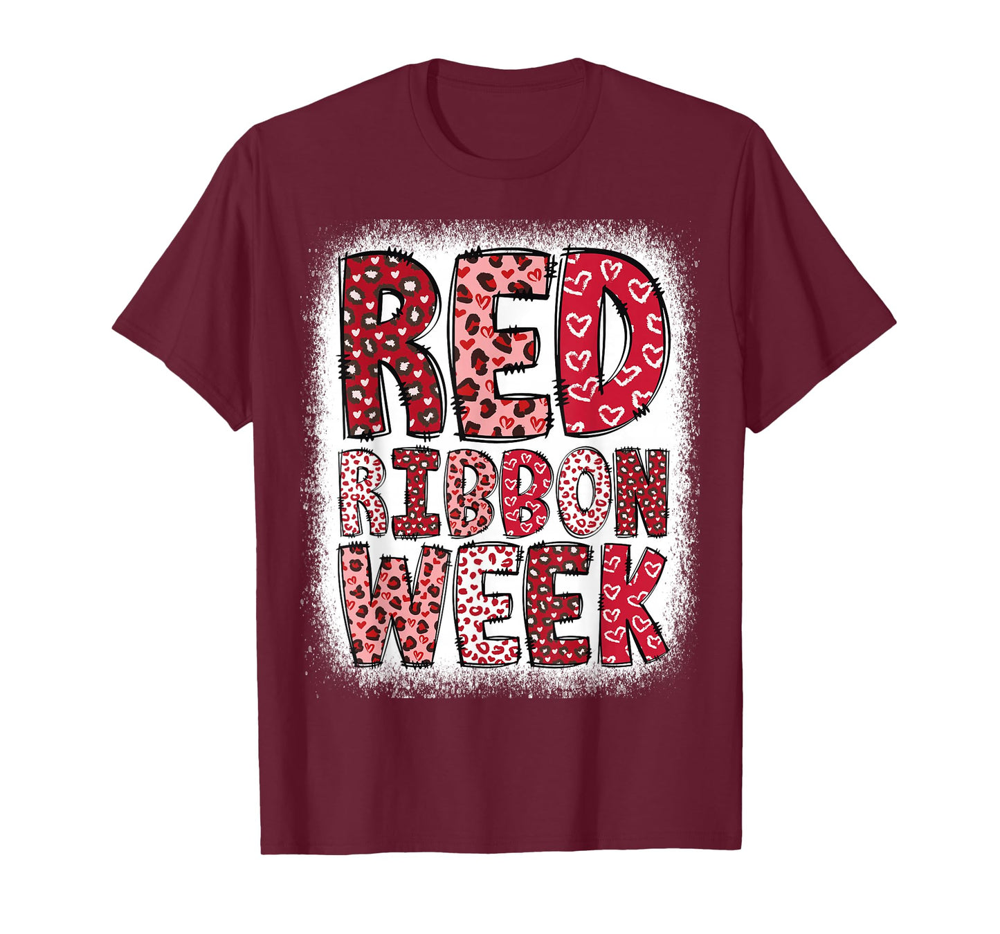 Red Ribbon Week 2025 T-Shirt