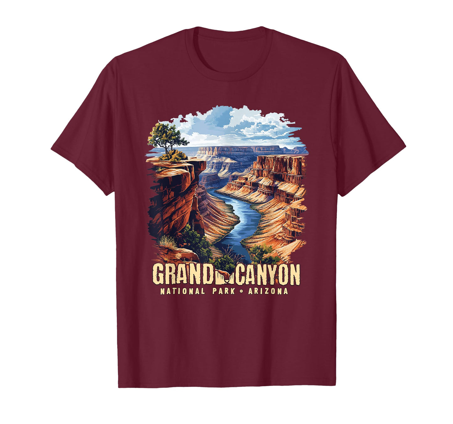 Retro Classic Grand Canyon National Park T-Shirt