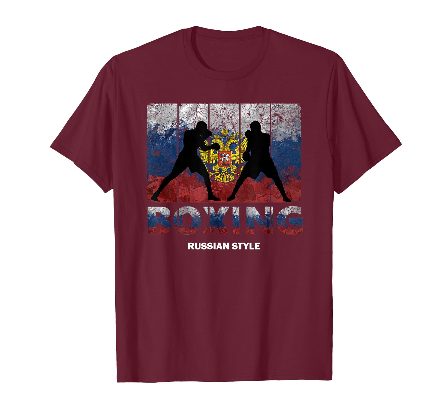 Russian Vintage style boxing Great Boxing Russia T-Shirt