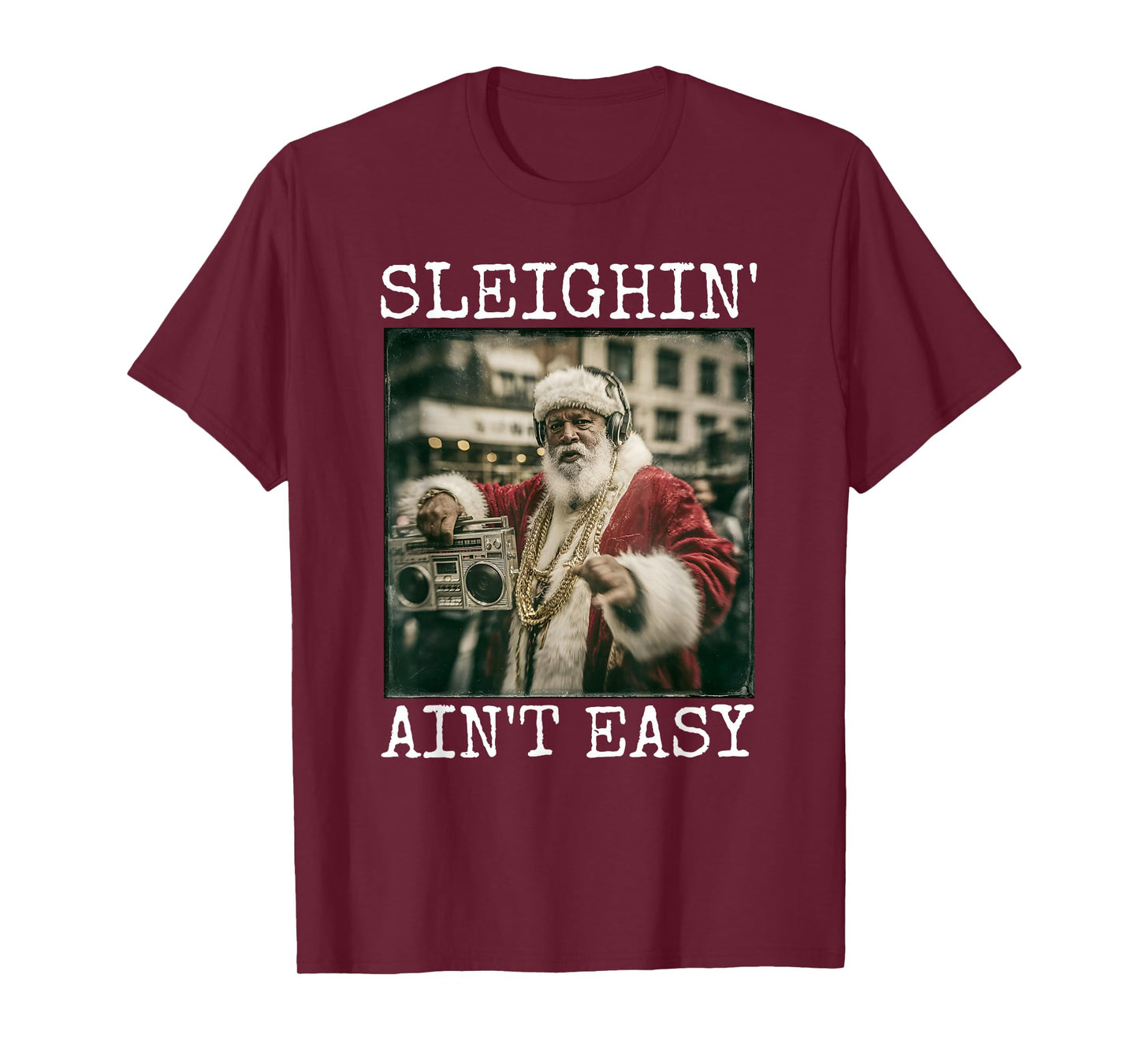 Gangster Rap Santa T-Shirt