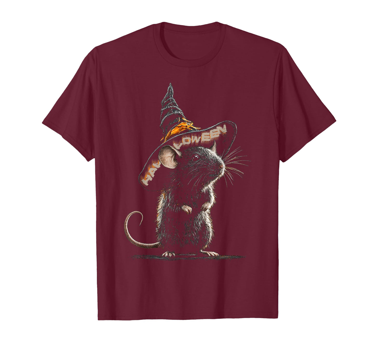 Halloween Mouse Witch Costume Fun T-Shirt