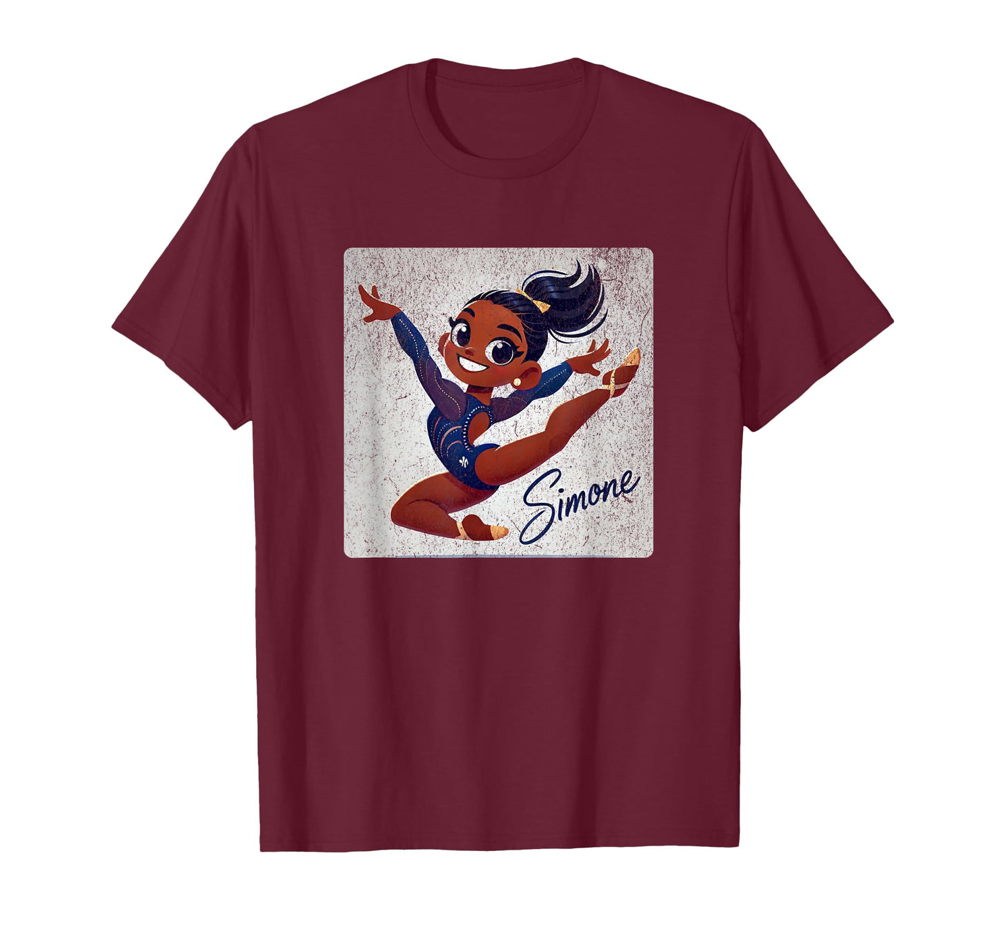 Simone T World Champion Retro Tee Boys and Girls T-Shirt