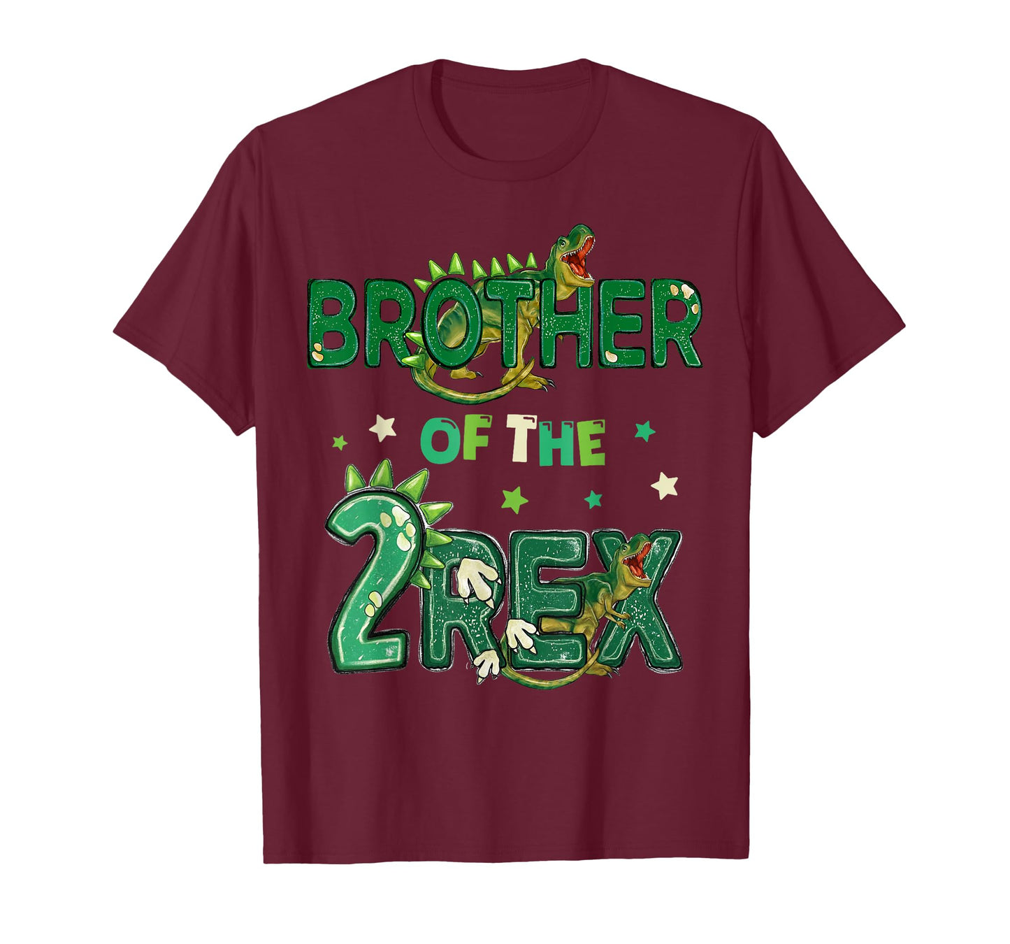 Brother of The Two Rex Birthday Dinosaur Family Matching T-Shirt